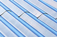 Poolend corrugated roofing
