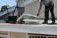 Poolend flat roofing repair