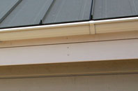 Poolend soffit repair